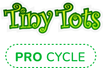 Tiny Tots Pro Cycle, children aged 5 -12 years old, higher levels, 5 to 10.